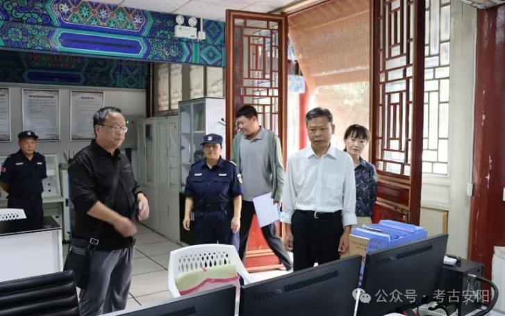 市考古院（文研院）开展国庆节前文物安全专项督查检查