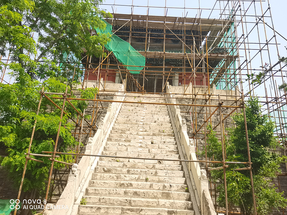 高阁寺修缮工程
