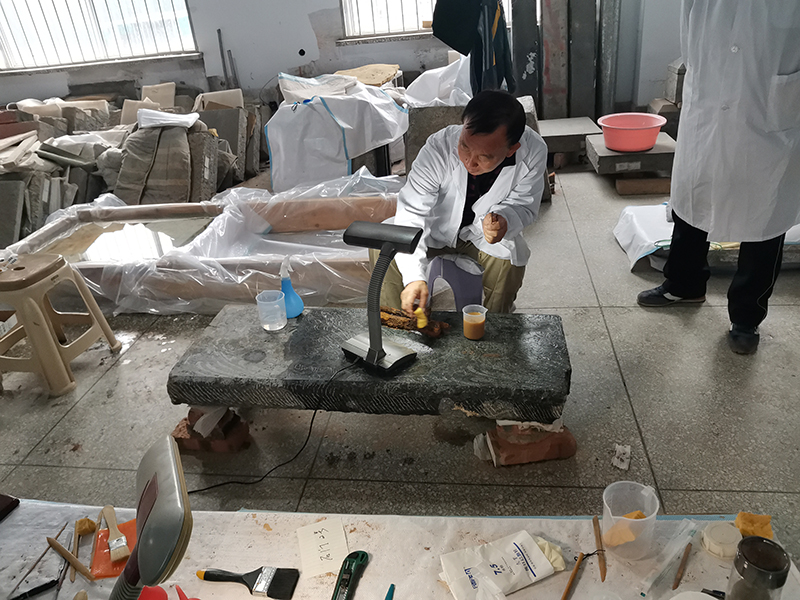 文物修复现场