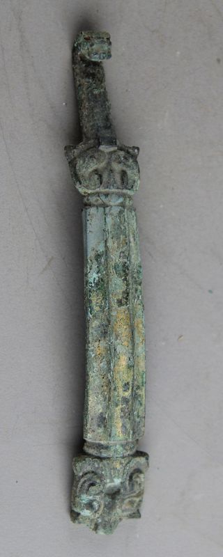 长牌形镏金带钩（藏品号：029400）