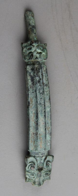 长牌形错金带钩（藏品号：029402）