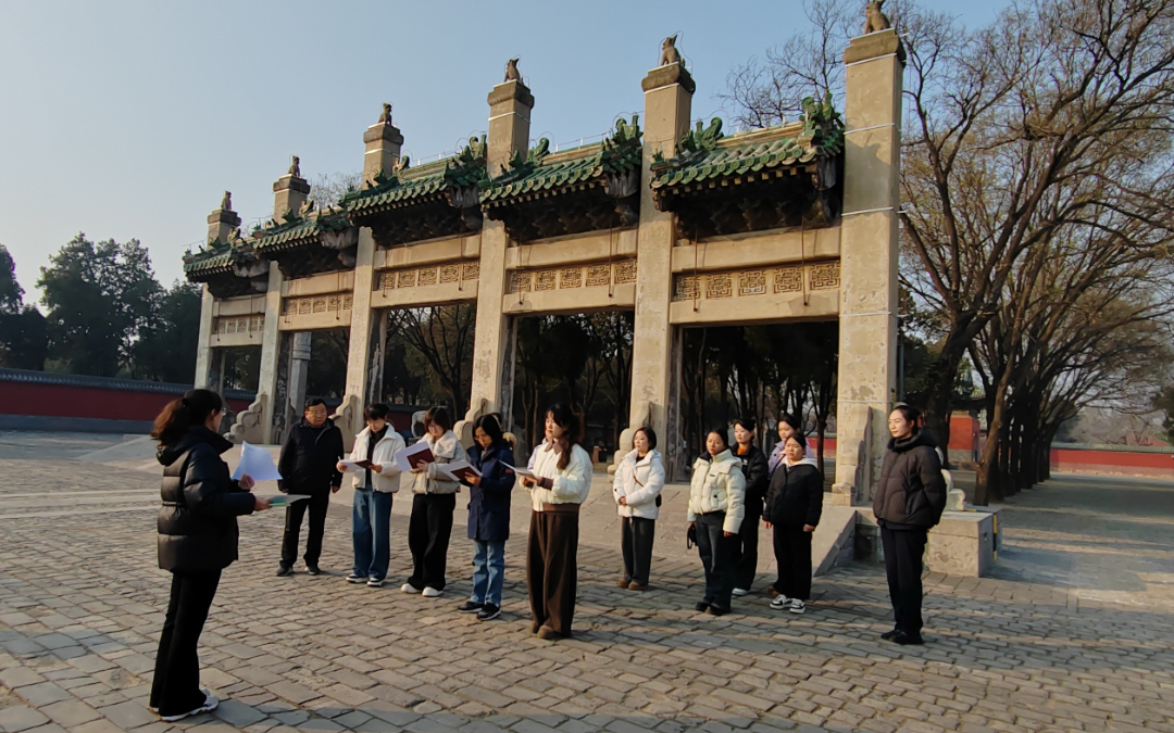 市考古院（遗产院）开展讲解员实地考核